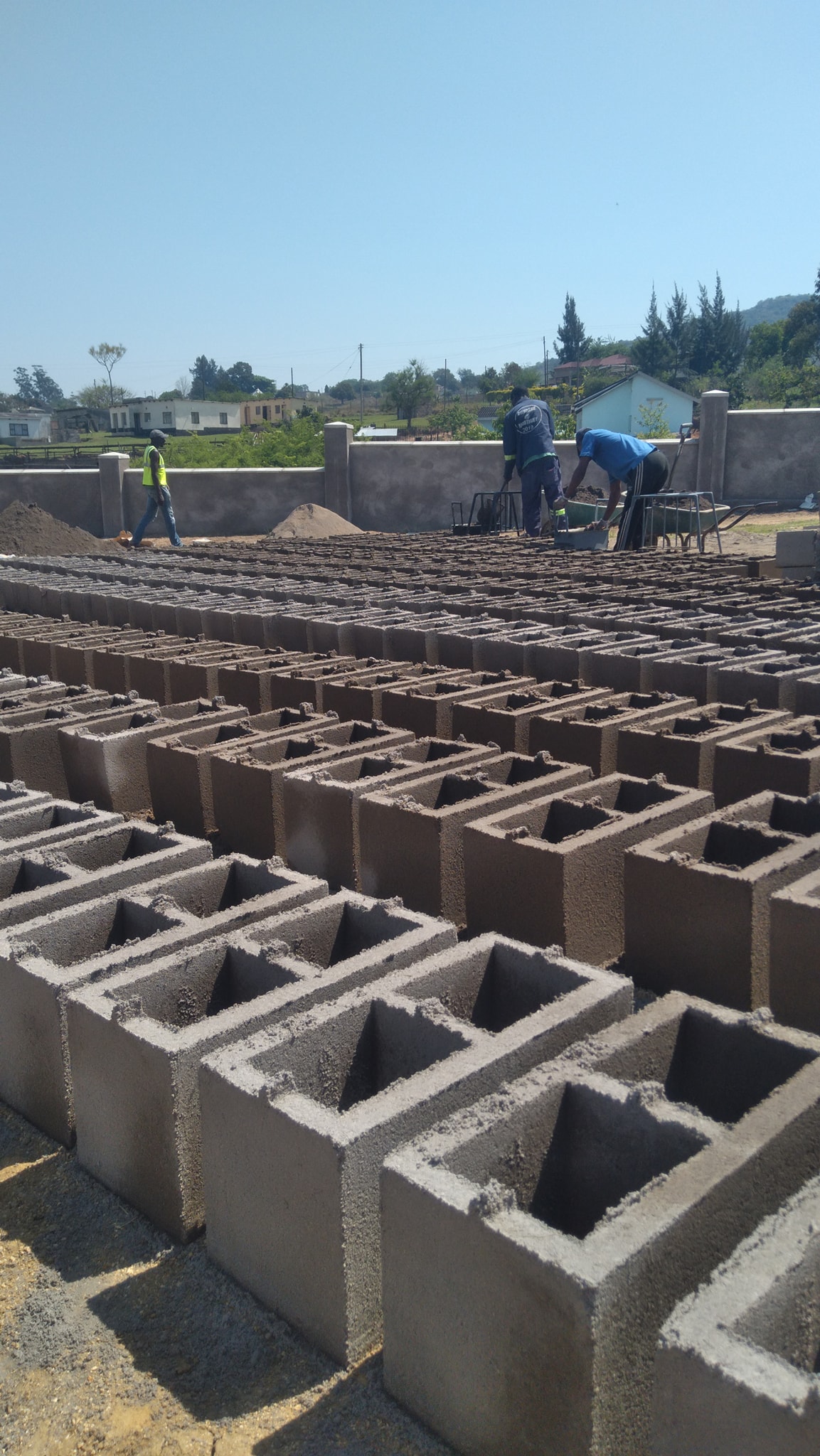 Block production at Esibhomeni